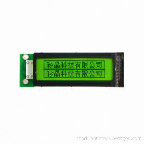122 x 32 Dots Matrix Graphics LCD Module, LCM Manufacturer, STN/Yellow-green, LED Backlight